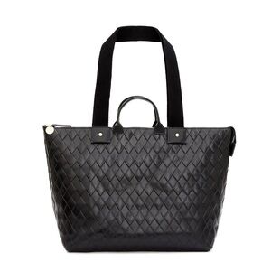 Clare V. Handbags tote bags | Le Zip Sac Black Diamond Tote Bag
